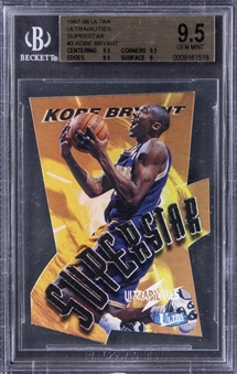 1997-98 Fleer Ultra "Ultrabilities Superstar" #3 Kobe Bryant - BGS GEM MINT 9.5